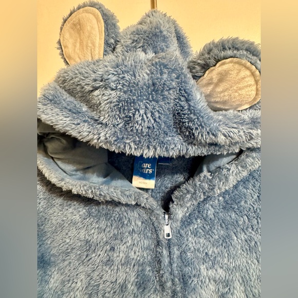 Care Bears Grumpy Bear Romper Women's Costume Body Suit Shorts Blue Cloud Medium - Picture 3 of 7